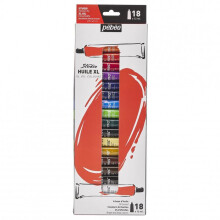 Estojo de tubos de tinta - PEBEO - 18 tubos - 12ML - Cores sortidas