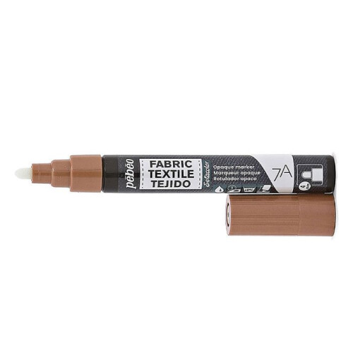 Marker - Felt - Textile - Copper - Setacolor - Pébéo - Round tip - 4 mm 2