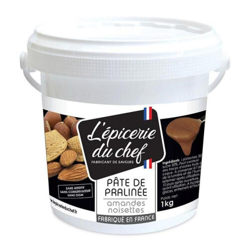 Praliné-Paste Mandeln Haselnüsse 1 kg