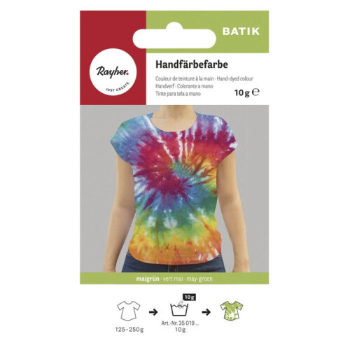 Batik - Handfärbefarbe, Maigrün, 10g
