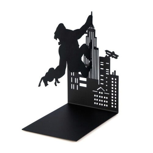 Porta-libri - Balvi - Kong - Metallo - Nero - Design elegante 1