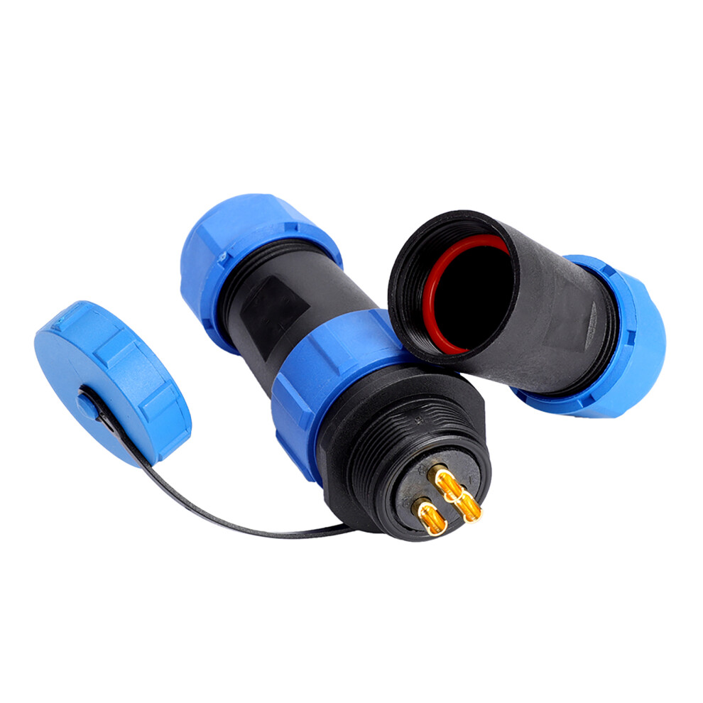 SP21 IP68 3Pin Waterproof Plastic Aviation Plug
