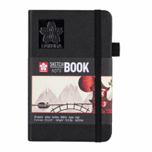 Carnet de bocetos 9 x 14 cm 140g 80 hojas Sketch Book Sakura
