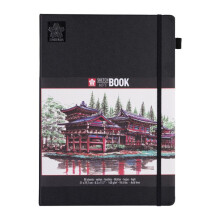 Carnet - Croquis - Dibujo - A4 - 21x29,7cm - 80 páginas - 140g - Papel marfil - Sakura