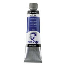 Ölmalerei - Van Gogh - Preußisch Blau - 40ml - Intensive Farbe - Für fortgeschrittene Anwender