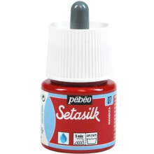 Peinture sur soie - Pébéo - SetaSilk - 45 ml - Couleur Magenta - Textile