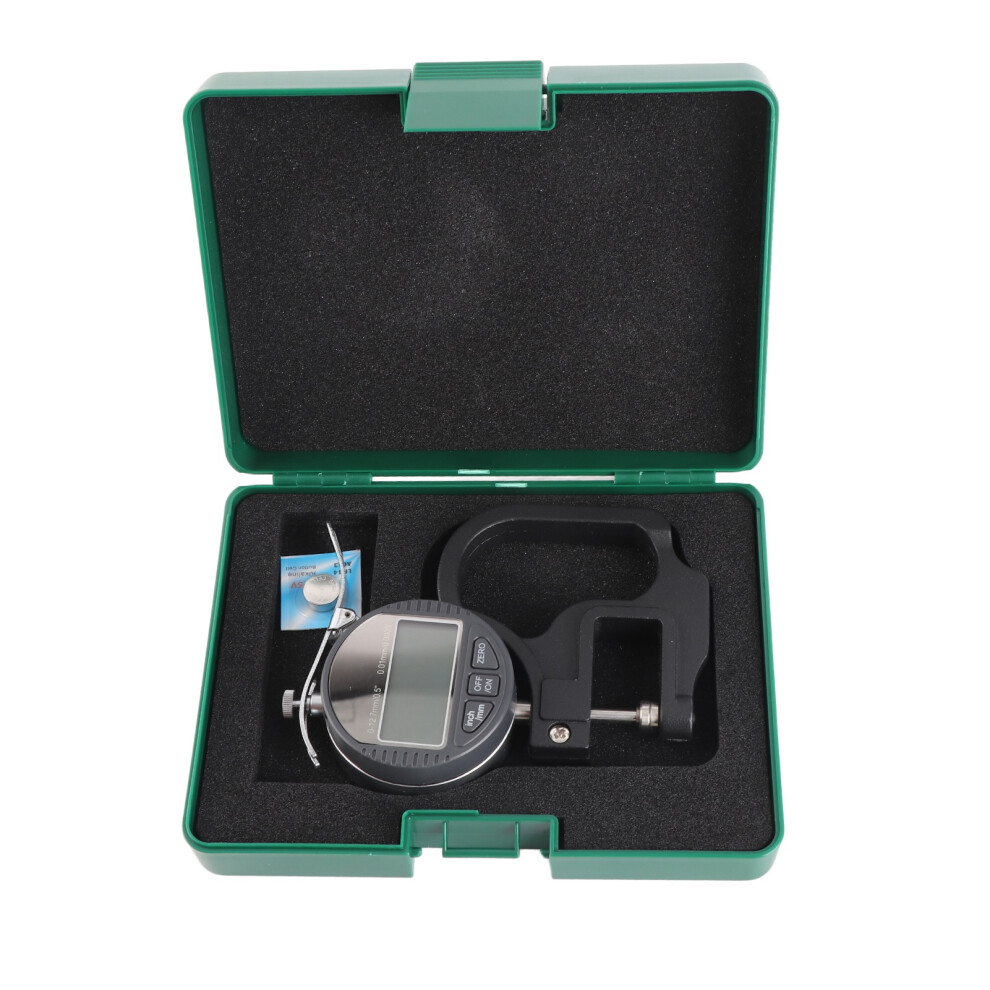 0-12.7mm Electronic Thickness Meter 0.01mm Digital