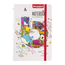 Cuaderno de bocetos A5 14,8 x 21 cm 160 páginas 80g Bruynzeel