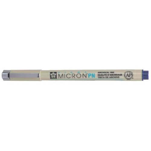 Feutre fineliner Pigma Micron PN, blu nero 1