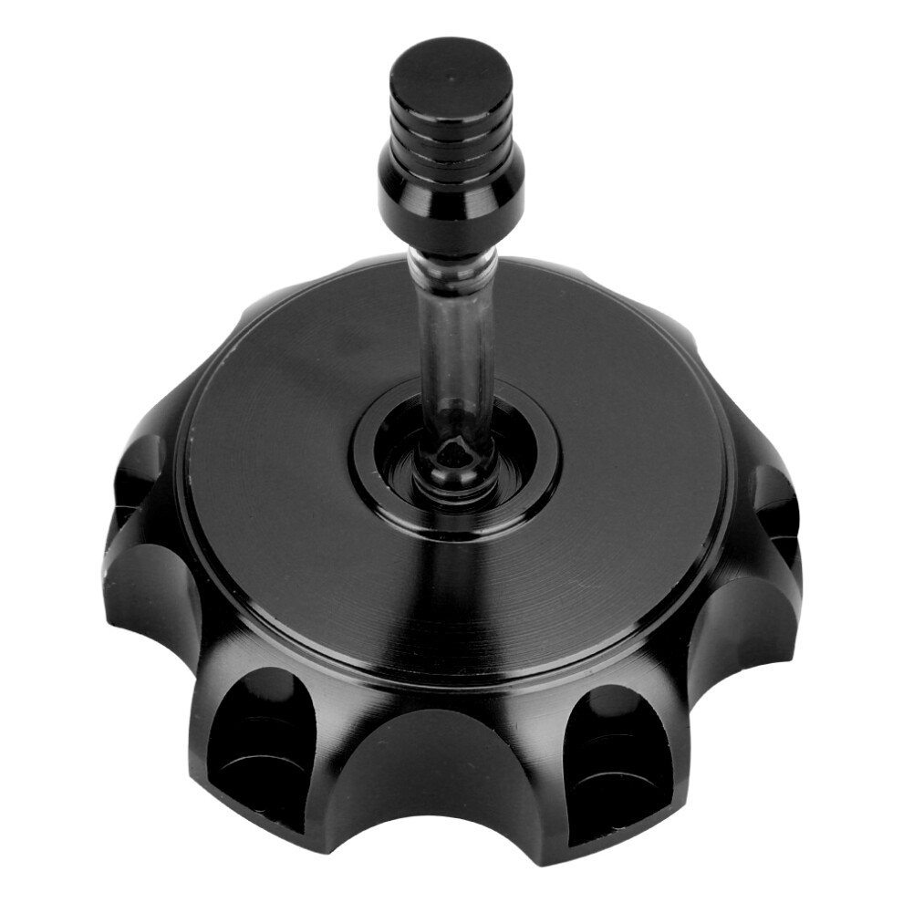 Motorcycle Cnc Aluminum Gas Fuel Tank Cover Cap Black 8320539659923