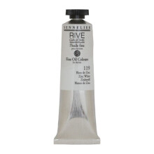 Tinta a óleo - Sennelier - Rive Gauche - 40ml - Branco de zinco - Acabamento acetinado rápido