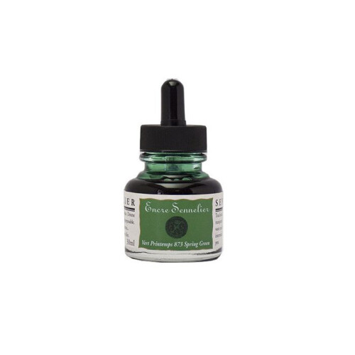 Sennelier 30ml Ink Bottle Spring Green 873