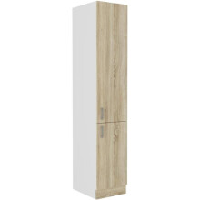 SARA - Colonna 2 porte - Decorazione rovere sonoma - L40xP57xH210 cm