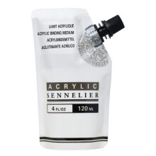Medium - Binder - Acrylic Paint - Sennelier - 120ml Bag