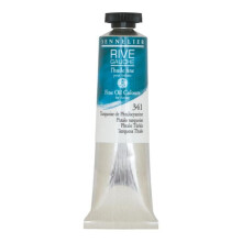 Oil Paint - Sennelier - Rive Gauche - 40ml - Phthalocyanine Turquoise - Quick Satin Finish