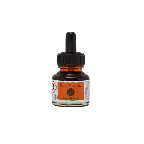 Flacon encre Sennelier 30ml Orange 641