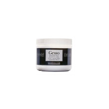 Gesso - Blanc - Semi-absorbant - Acrylique, aquarelle et huile - Sennelier - Pot 500ml