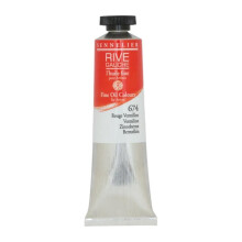 Oil Paint - Sennelier - Rive Gauche - 40ml - Vermilion - Quick Satin Finish