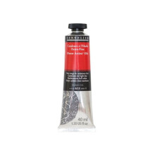 Cores a óleo - Sennelier - Vermelho cádmio claro - 40ml - Pigmentos naturais - Acabamento acetinado