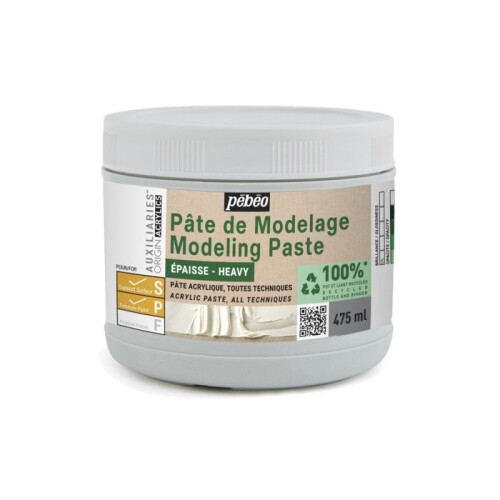 Modeling Paste - Thick - Acrylic Paste - All Techniques - Pébéo - 475ml