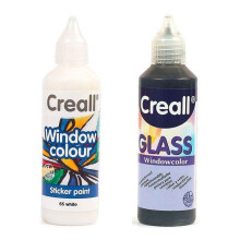 2 tintas reposicionáveis para janelas 80 ml - P&amp;B