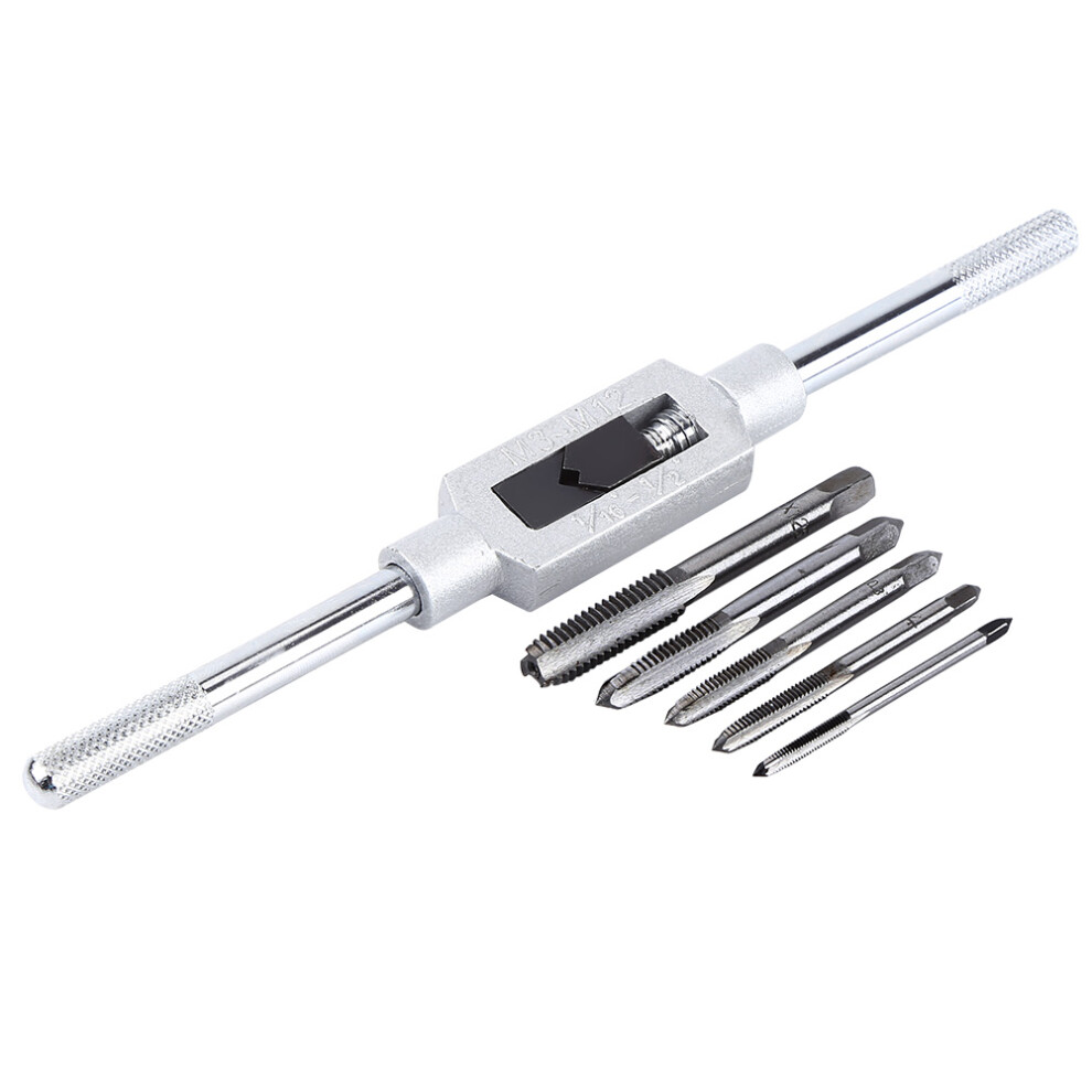 Adjustable Reamer Tap Wrench Set with Metric