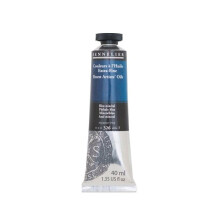 Couleurs à l'huile - Sennelier - Bleu Phtalo - 40ml - Pigments naturels - Finition satinée
