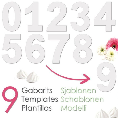 Kit Nummer Kuchen Ideal für einen Geburtstagskuchen 2