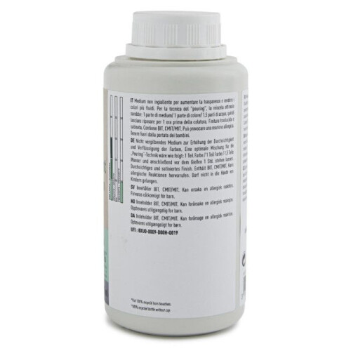 Flüssiges Medium - Transparent - Acrylfarbe - Pouring - Pébéo - 475ml 1