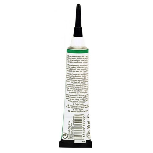 Gloss water-based porcelain paint - Bronze - 20 ml 1