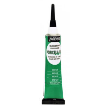 Kiiltävä vesiohenteinen posliinimaali - Pronssi - 20 ml