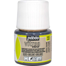 Pintura em vidro - PÉBÉO - V160 - 45 ml - Efeito brilhante - Taupe claro