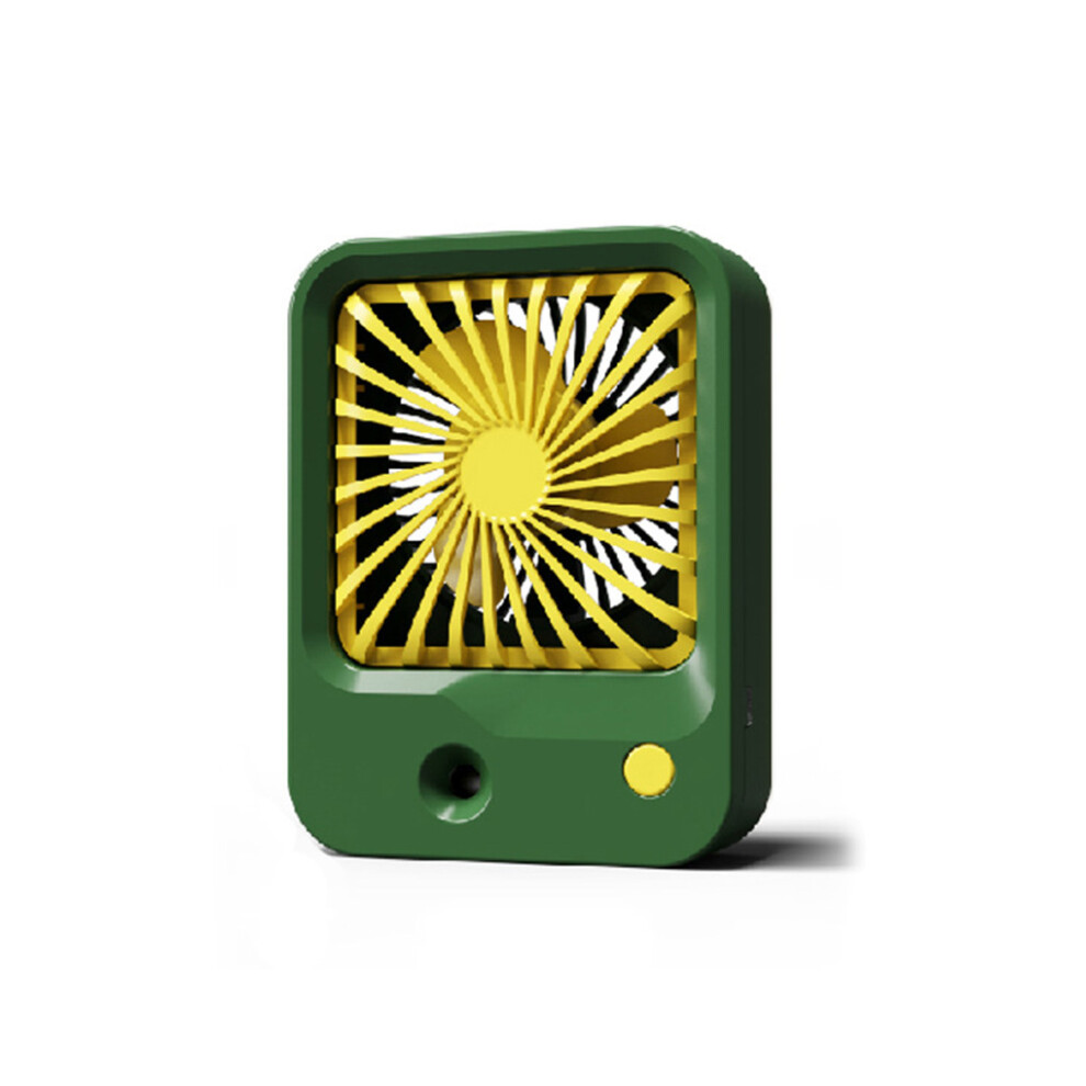 (Green) Misting Fan Portable Air Fans Humidification Moisturizing Cooling-image-OPC-PK9BXP2-NEW