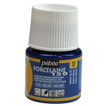 Porcelain paint - Pébéo - 150 Gloss - Ming blue No. 17 - 45ml bottle - Firing at 150C