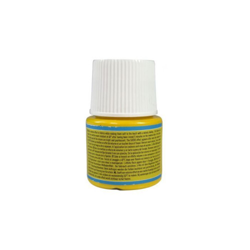 Fabric Paint - PEBEO - Setacolor - Opaque Suede Effect - 45 ml - Light Yellow 2