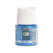 Pintura em couro - PEBEO - Setacolor - 45 ml - Azul/Verde - Acrílico