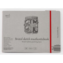 Carnet de dibujo - SM-LT - Bristol - 24,5x17,6cm - 18 hojas - 185 gsm