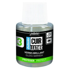 Verniz de acabamento - Pébéo - Setacolor - 110 ml - Brilhante - Proteção para couro e material sintético