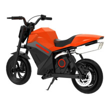 OVIVO ADV250 - Moto elettrica per bambini - 21,6 V 4 Ah - Autonomia massima 14 km - 12,5 pollici - Arancione