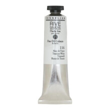 Öljyväri - Sennelier - Rive Gauche - 40ml - Titanivalkoinen - Silkkipintainen