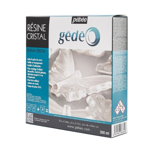 PEBEO Kit Resin Crystal 300 ml 2