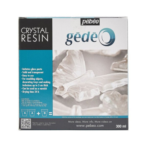PEBEO Kit Resin Crystal 300 ml 1