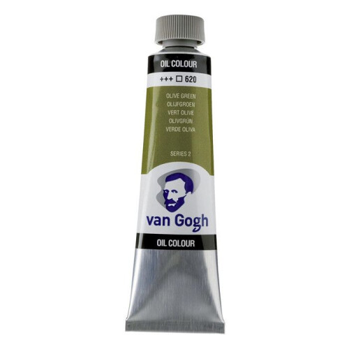 Ölfarbe - Olivegrün - 620 - Mit Safloröl - Van Gogh - 40ml