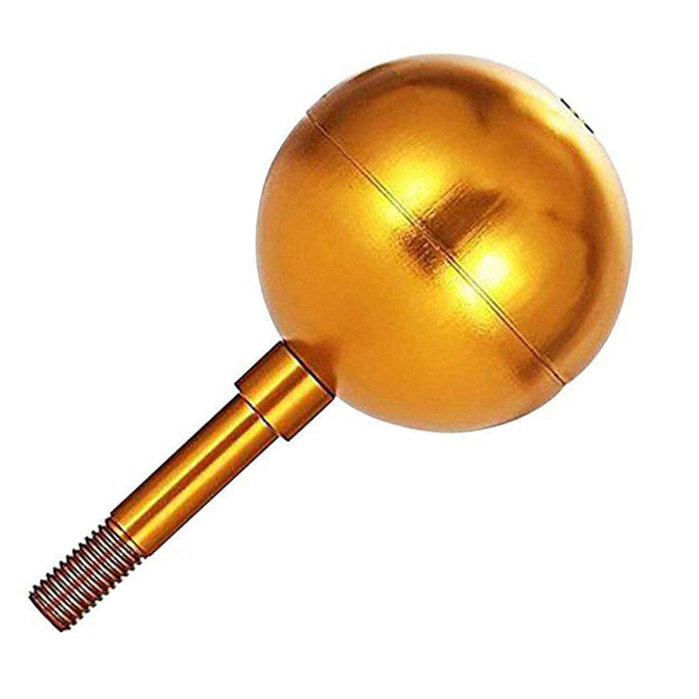 Flagpole Top Ball Flagpoles Accessories Flag Pole Decor Coated Gold