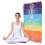 Meditation Yoga Rug Tassel Floor Mat Good Workmanship Rectangular 2