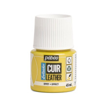 Pintura para couro - PEBEO - Setacolor - 45 ml - Amarelo/Violeta - Acrílico