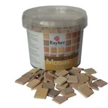 Mosaico cerámico 2x2cm cubo de 1kg