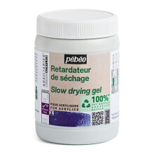 Medium - Acrylic paint - Drying retardant - Transparent - Pébéo - 225ml