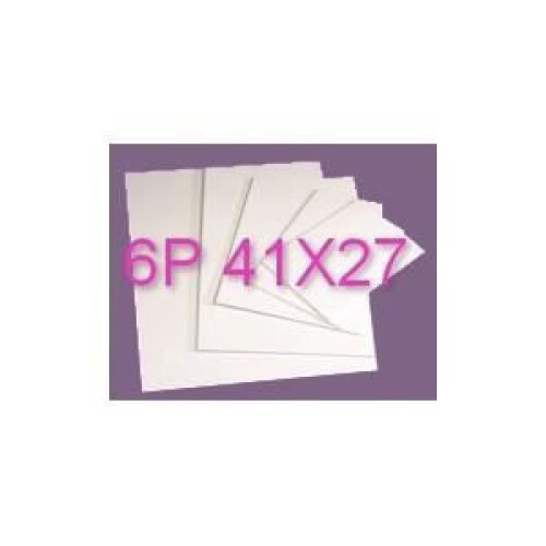 6P, 1 Pébéo:n 41x27 cm:n kartonki