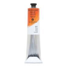 Öljymaali - Sennelier - Rive Gauche - 200ml - Oranssi - Nopeasti kuivuva satiiniviimeistely
